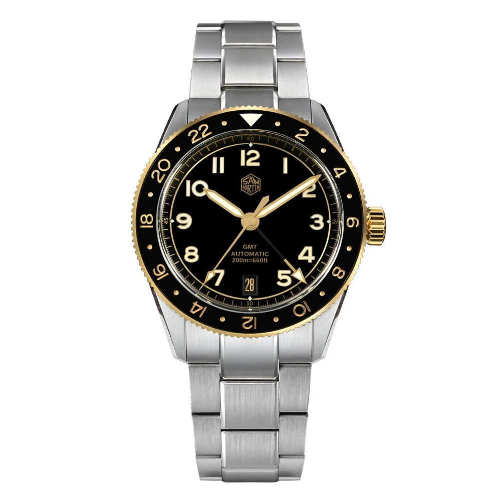 San Martin GMT Noir — Saphir Bubble