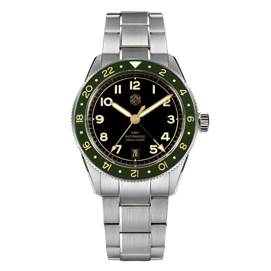 San Martin GMT Noir — Saphir Bubble