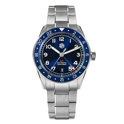 San Martin GMT Noir — Saphir Bubble